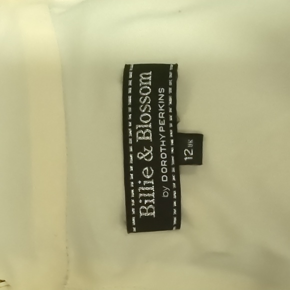 Billie & Blossom Cream Dress Size 12 - Picture 6 of 6